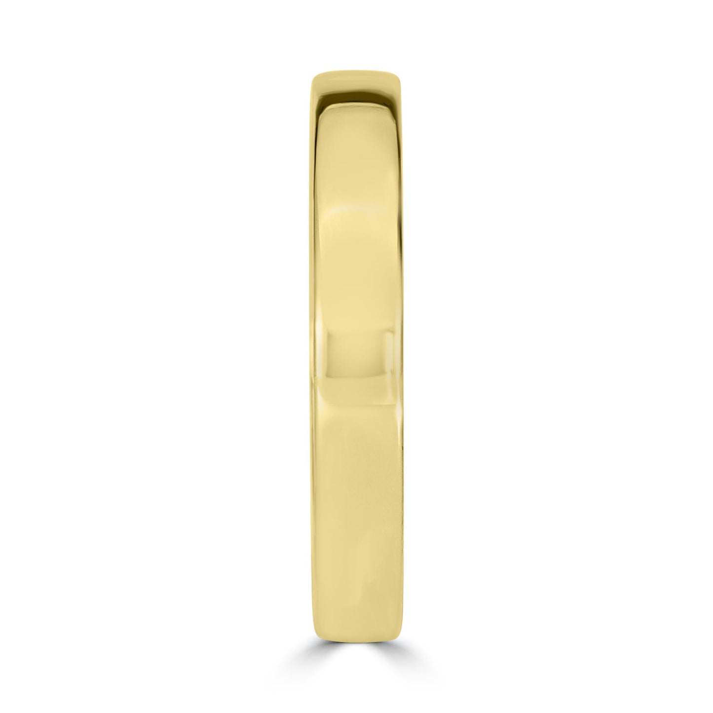 Bob Mackie Jewelry Gold over Brass Band Ring, Size 7