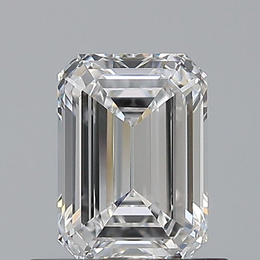 0.71 Carat D-VS2 Emerald Cut Diamond